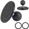 DEKEENSTAR Base magnetica per telefono con sfera da 1 pollice di dimensione B per Magsafe iPhone 15/14/13/12 Compatibile con supporti RAM Dimensione B Doppio braccio presa Supporto magnetico per