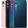 Audiosystem Scocca Vetro Copribatteria per Huawei P20 PRO CLT-L09, Ricambio Posteriore con Biadesivo e Vetro Fotocamera, (Viola Twilight)