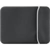HotYou Custodia-borsa per laptop in neoprene，39.8×27.5cm，Compatible with XPS 17/ThinkPad P17/Omen 17 17-18 inch Laptops，Grigio