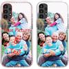 TIANDIMY Custodie Personalizzate per Samsung Galaxy A33 5G,Personalizzabile con Foto,Immagine,Testo Cover,Trasparente Morbido Case,Antiurto Custodie,per Galaxy A33 5G Personalizzabile Custodie