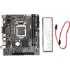 Tonysa Scheda Madre M ATX, Scheda Madre per Computer Desktop Supporta LGA 1151, SO DIMM DDR4 a Doppio Canale, con Interfaccia Disco Rigido M.2, SATA3.0