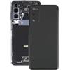 Audiosystem Scocca Cover Back Copri Batteria posteriore Per SAMSUNG GALAXY S20 SM-G980 G980F/DS 5G G981 G981F con Vetro Fotocamera Ricambio Sostituzione Riparazione Nero