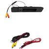 Feeshoppher Telecamera posteriore per Mercedes Vito W447 Classe A W176 ML W166 con 170 gradi grandangolare ABS impermeabile antiurto sensore CMOS distanza di uscita video (A)