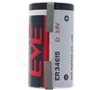 Eve ER34615 D S Er34615DSEVE 3,6 Volt 19000 mAh con bandiere di saldatura a forma di U
