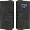 OKZone Cover per Samsung Galaxy Note 9, Custodia in Pelle Samsung Note 9, Antiurto Cover a Libro Galaxy Note 9 Magnetica Portafoglio Folio PU Pelle Flip Protettiva Caso con Wallet Case Cover (Nero)