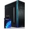 GREED® Ultra V2 PC fisso Intel Core i7 12700 - Desktop veloce + computer per ufficio e casa con 4,9 GHz - 16 GB di RAM - Disco SSD da 1 TB + HDD da 1 TB - DVD+RW - USB 3.1 - Wi-Fi, W11 Pro