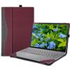 LIMIYUE Custodia per laptop Lenovo IdeaPad 5 2-in-1 14Q8X9 14AHP9 14IRH9 14IRU9 14IRU9 in pelle PU, custodia protettiva per notebook e accessori per PC (bordeaux)