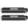 Organizza Ufficio CE310A 2 Toner Compatibili 1.200 Pagine Cad. per HP LASERJET PRO CP1025 CP1025NW MFP M175A MFP M175NW MFP M275A M275