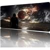 JHSTAR Clear Oscur: Expedition 33 tappetini per mouse grandi e carini XXL- Tappetino da scrivania con base antiscivolo, tappetino per mouse da gamer impermeabile, mouse pad (1000 x 500 x 3)