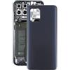 Audiosystem Scocca Vetro Copri Batteria Posteriore per XIAOMI Mi 10 Lite M2002J9G con Biadesivo Ricambio Pari Originale Cosmic Gray Grey Nero