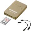 PERGEAR CFexpress Professional Type A Card Reader With USB-C and USB-A 2-in-1 Adapter, 10 Gbps High-Speed Transfer