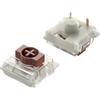 Ranked Gateron Ks-33 Low Profile Switches v2 per Tastiera da Gioco Meccanicas | Plate Mounted (Gateron Brown, 90 Pezzi)