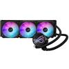 ASUS ROG RYUO III 360 ARGB All-in-one AIO Liquid CPU Cooler 360mm Radiatore, Asetek 8th gen Pump Solution, Anime Matrix™ LED Display e ROG AF 12S ARGB Fan.