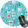 ZUIDSYI Tappetino per mouse con dentista per scrivania, bordo cucito con base in gomma antiscivolo, tappetino per mouse da gioco per computer portatile, casa e ufficio