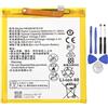 Audiosystem Batteria Compatibile Per Huawei P20 Lite ANE-LX1, P8 Lite 2017 PRA-LX3 Capacità Originale 3000mah Incluso Il Kit Attrezzi HB366481ecw
