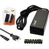 Linq AC60W ALIMENTATORE UNIVERSALE PC PORTATILI 60W NETBOOK AUTOSETTANTE PER VARIE MARCHE