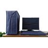 Zhuidream Set 3 Pezzi Coperchio Antipolvere per Cpu Computer Desktop, Coperchio Antipolvere per Monitor Da Tavolo Computer PC Custodia Antipolvere Torre Della Tastiera, Copri Computer Antipolvere (29 inch)