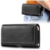 ZORSOME Custodia da cintura in pelle di alta qualità per iPhone 15/14/13/12/11 Pro Max, per Samsung S24/S23/S22/S21 custodia da uomo con fondina per telefono cellulare, custodia orizzontale
