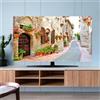 Hixingo Copertura TV Antipolvere, Paesaggio Copri Televisore Copertura Televisore Cover TV Copri TV Protezione TV Universale Elastica Custodia Protettiva TV (40-43inch,Edificio)