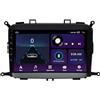 HUANQIN Car Lettore Multimediale Car Stereo per Kia Carens 2012-2017 Radio Bluetooth/Wifi Stereo, Controllo Del Volante, Fm Controller Volante Bluetooth, 4 Nucleo 1G+16G