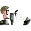 SIRIO antenne HAM WAY EA-02C MICRO-AURICOLARE AD ARIA PER KENWOOD, POLMAR, BAOFENG, WOUXUN