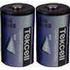 JREPPY (2) Tekcell SB-AA02 14250 1/2 batterie al litio per ADT