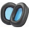 TaiZiChangQin SA-810 Cuscinetti auricolari di ricambio compatibili con cuffie da gioco Sades SA810 SA-810 SA810 (auricolari in pelle proteica)