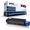 Print-Klex Compatibile Cartuccia Toner per Oki - 7000 Pagine - Oki MB 472 Dnw MB 492 Dn MB 562 Dnw 45807102 45807106 45807111- Premium Quantum Serie