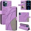 FERLAN Cover per Oppo Realme 14 Pro Plus 5G, Premium PU Pelle Custodia, Magnetica Carta Fessura Portafoglio Case, Cover Flip Cavalletto Custodia [Slot Cart] [Supporto Stand] - Viola