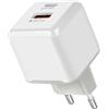 Generic Blocco di ricarica USB C, prese USB per presa a muro | caricatore da parete USB C, adattatore di alimentazione durevole QC3.0 PD 20 W, blocco di ricarica a doppia rapida
