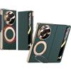 TECSHINE Cover Intelligente in Pelle per Honor Magic V5. Chiusura Magnetica. Custodia/Shell per Magic V 5