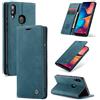 WenBaby CaseMe Cover per Samsung Galaxy A20_A30_M10S, Magnetica Cover a Libro con Slot per Schede, Custodia in PU Pelle Portafoglio per Samsung Galaxy A20_A30_M10S, Blu
