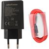 Razanmo Caricabatterie rapido originale Adattatore di ricarica rapida Cavo dati USB compatibile con Ulefone Armor 25T 27T Armor Pad 4 Ultra Note 17 Pro