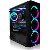 Greed® MK2 FE - Gaming PC - Intel Core i5 12400F processore + Nvidia RTX 5050 8GB - Desktop Computer con 4,2 GHz - 16 GB DDR4 RAM - 512 GB SSD - 4K & Raytracing - WiFi + Windows 11 Pro