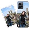 Sunrive Personalizzate Cover compatibile con Xiaomi Redmi Note 12 4G personalizzabile con Foto Testi Frase Logo Disegni e Grafiche Personalizzata, assorbimento degli urti morbido TPU trasparente