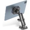 OHLPRO Supporto da Parete Magnetico per Tablet e iPad, Porta Tablet da Muro con 6 N52 Magneti Supporto iPad Braccio Lungo 9.5 cm Compatibile con iPad Pro Air Mini Galaxy Tab S9 Fire HD Switch Kindle