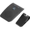 Yunseity Vivavoce per Auto Bluetooth, Kit Vivavoce per Auto Bluetooth 5.0 con Clip per Visiera, Accensione/spegnimento Automatico, Trasmissione Vocale, Connessione a Doppio Telefono Cellulare