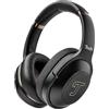 Teufel REAL BLUE PRO Cuffie Over-Ear Wireless Bluetooth con Cancellazione Attiva del Rumore ANC, con una lunga durata della batteria (56 ore) e Ricarica rapida, Personalizzazione Mimi Sound - nero