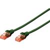 Digitus DK1617020G Cavo Rete Non Schermato, Verde, Cat-6 - 2 m, Cavo patch - U-UTP - LSZH