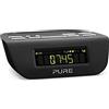 Pure Siesta Mi Serie II Radiosveglia (DAB/DAB+/ radio FM & timer di spegnimento) Nero