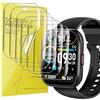 Blueshaweu 6 Pezzi Pellicola per ‎Aptkdoe SmartWatch P114, Pellicola Protettiva Compatibile per ‎Aptkdoe P114 Smartwatch, Sensibile al Tatto, Senza Bolle, HD TPU Film (Trasparente)