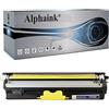 alphaink 1 Toner compatibile con C1600 C13S050554 S050554 per Stampanti Epson ACULASER CX16, C1600 2.700 Copie Colore Giallo