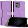 Netany Custodia Compatibile con Motorola Moto G13 /G23 /G53,custodia magnetica in pelle PU con [Slot Cart] [Supporto Stand] [Magnetica] (Viola)