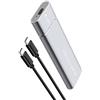 Limtula Custodia esterna USB 3.1 Tipo C 5Gbps per 2230/2242/2260/2280 NVMe SSD Tool-Free Design Caso di espansione di archiviazione esterna