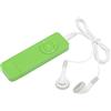 Jectse Mini Lettore MP3 Compatto e Portatile,Senza Perdita di Dati, Supporto da 64 GB, per Studenti Che Corrono e Viaggiano (GREEN)