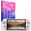Blueshaweu 3 Pezzi 9H Vetro Temperato Compatibile per Trimui Smart Pro Console di gioco portatile retrò,Pellicola Protettiva Schermo in Vetro Temperato Alta Risoluzione per Trimui Smart Pro (Glass)
