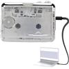 Dpofirs Convertitore del Registratore per Lettore Cassette, Suono Cristallino Cassetta USB Al Convertitore MP3, Suono Stereo con Riavvolgimento Automatico, Walkmans Portatile per