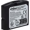 vhbw batteria compatibile con Sennheiser Set 830 S, Set 830 TV, Set 840, Set 840 S, Set 840 TV auricolari cuffie wireless (140mAh, 3,7V, Li-Poly)