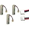 ISNATCH KIT 3PZ, My Brand, Italcell - Saft batteria litio 3, 6 V compatibile antifurto allarme Tecnoallarm