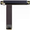ADT-Link M.2 NGFF NVMe Key M Cavo di prolunga per PCIE x16 adattatore riser per schede grafiche 16x PCI-e pci-Express per M2 2230 2242 2260 2280